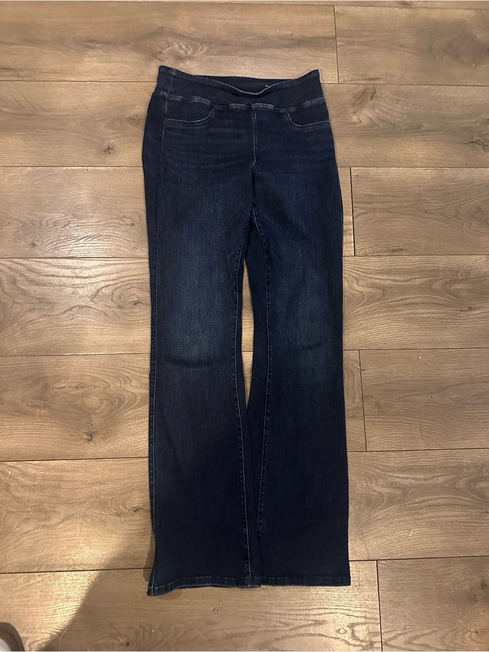 American Eagle Outfitters Indigo Flared Wide-Leg Jeans